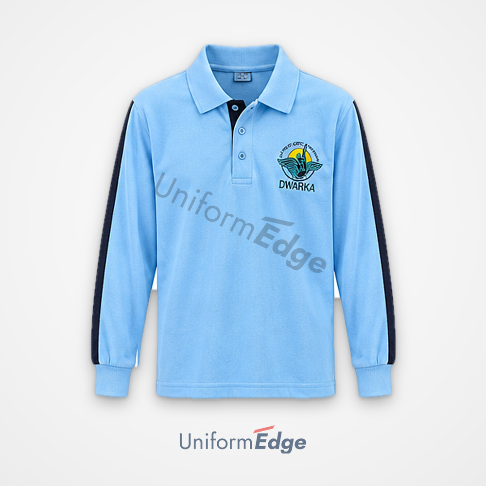 Bal Bharti Public School - T-Shirt Blue S.R. (6 to 8)
